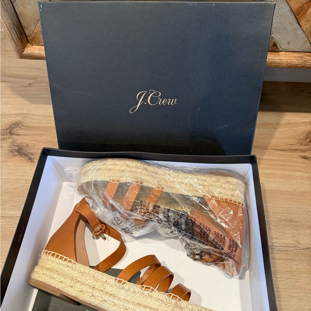 J. Crew Tan Espadrilles Shoes